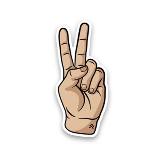 Peace Sticker