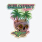 Skellyfest Skull Holographic Sticker
